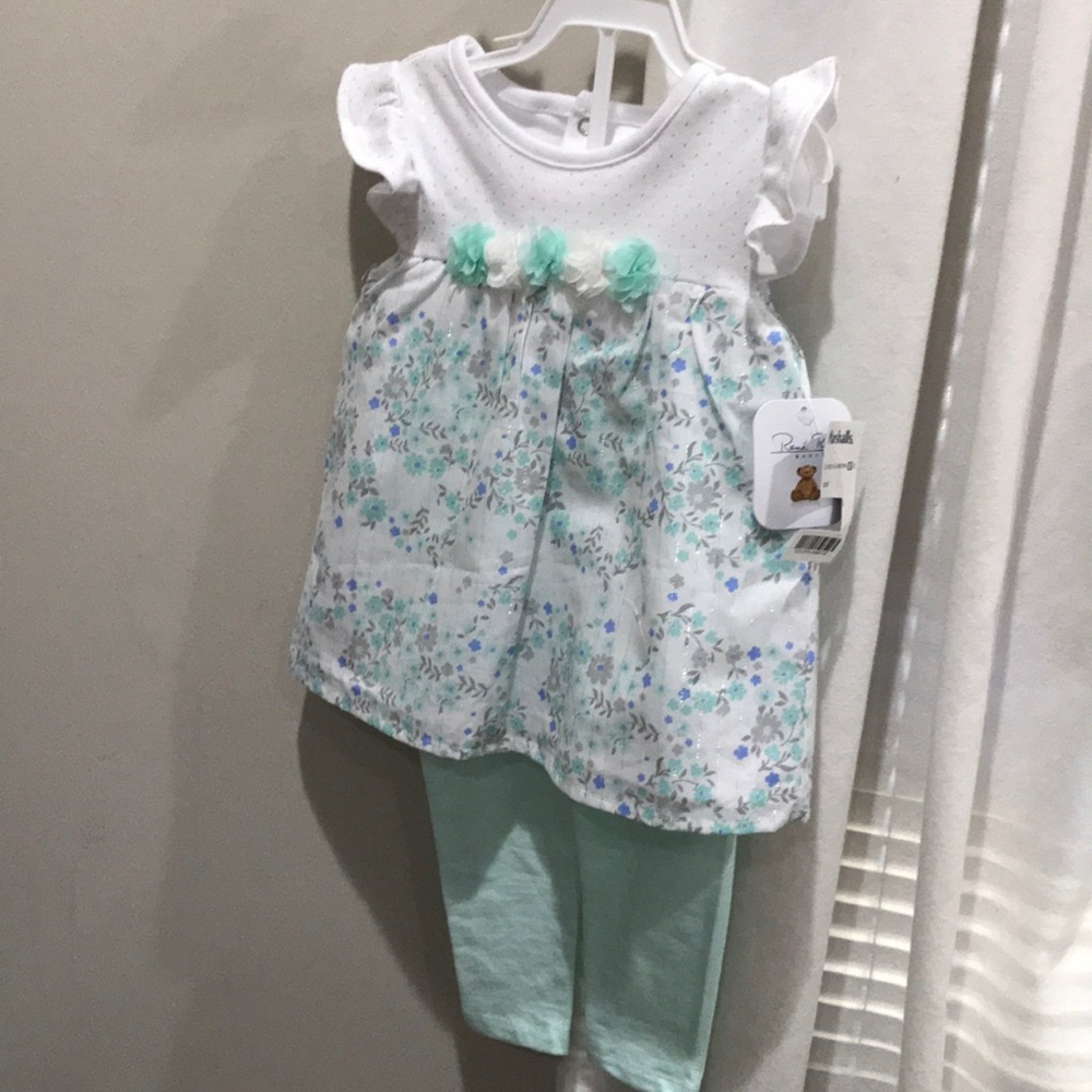 Baby girls 2-piece dress set